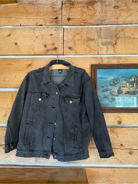 wild fable Black Denim Jacket